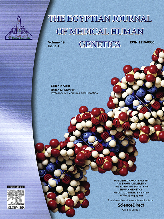 Go to journal home page - Egyptian Journal of Medical Human Genetics